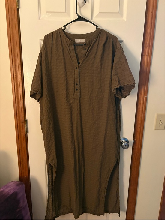 Everlane Dresses & Skirts - Everlane Brown Button Henley Dress